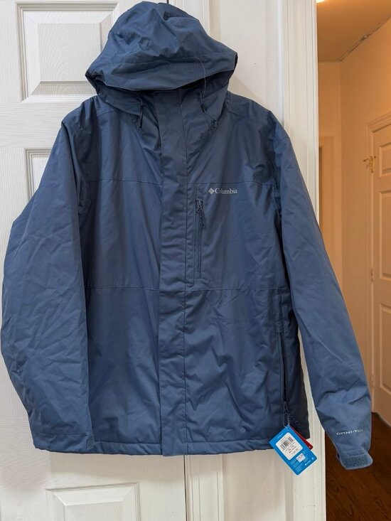 Columbia Other - Columbia Men's Tipton Peak II Insulated Jacket Dark Blue XL NWT